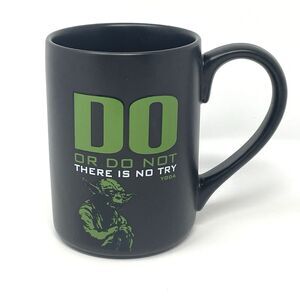 Hallmark Star Wars Yoda Do Or Do Not Black Mug 2011